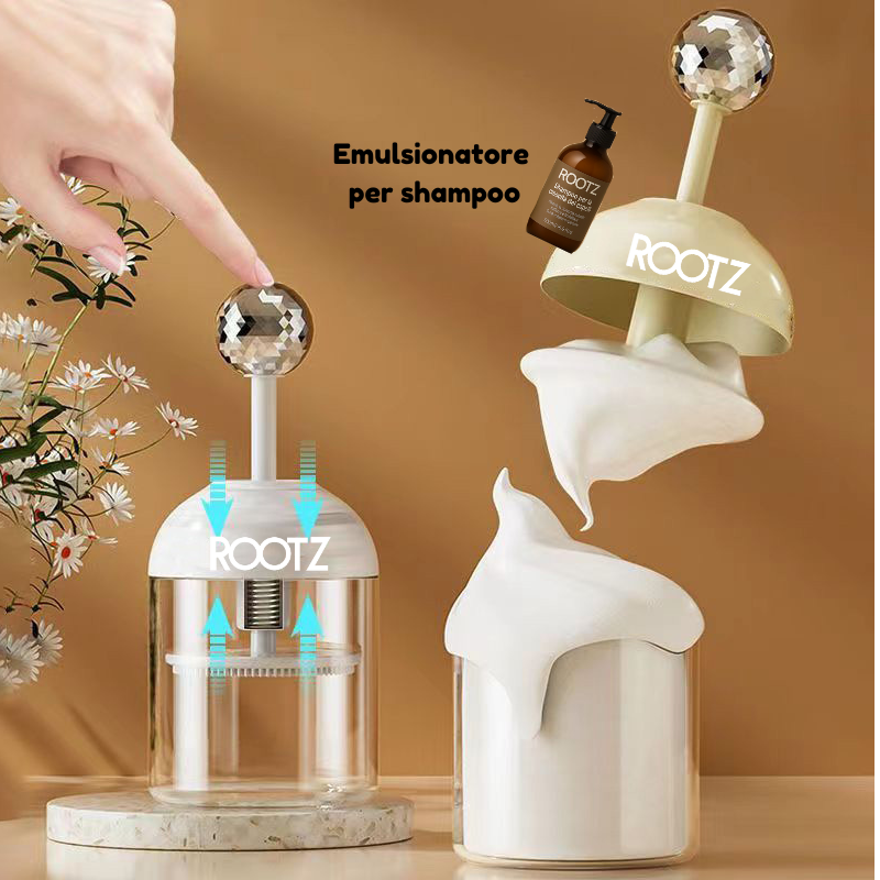 Shampoccino by Rootz - Emulsionatore per shampoo