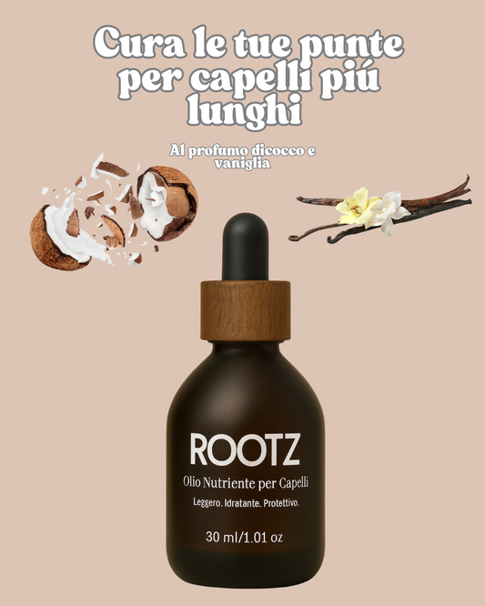 Olio crescita protettivo - al profumo di Cocco e Vaniglia