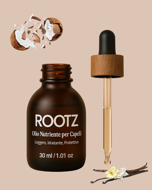 Olio crescita protettivo - al profumo di Cocco e Vaniglia