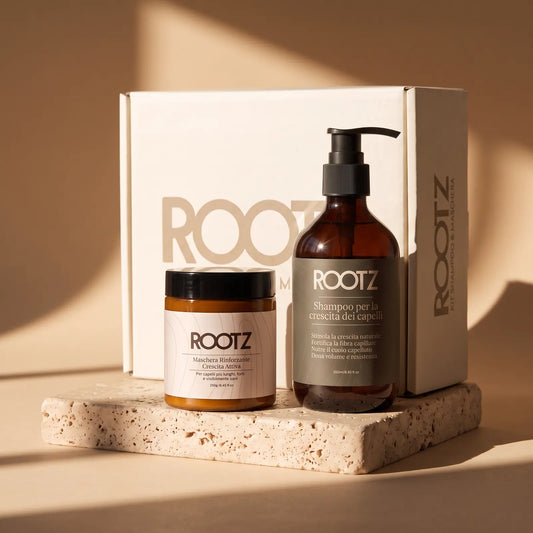 Kit ROOTZ Basic con shampoo e maschera crescita attiva - immagine 1 di 2